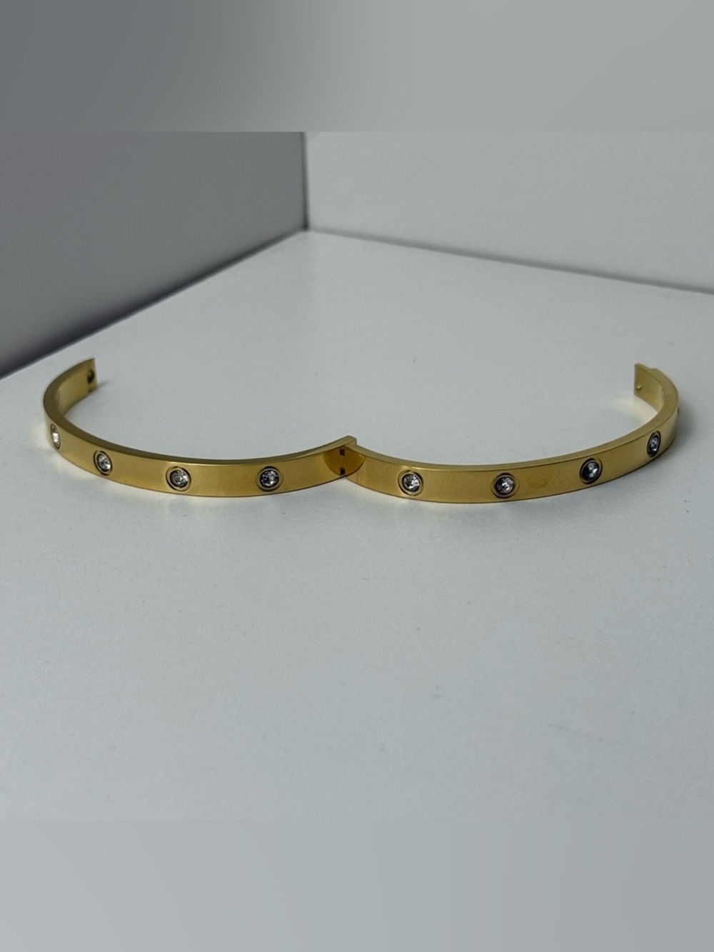 Gold Tone Love Bracelet